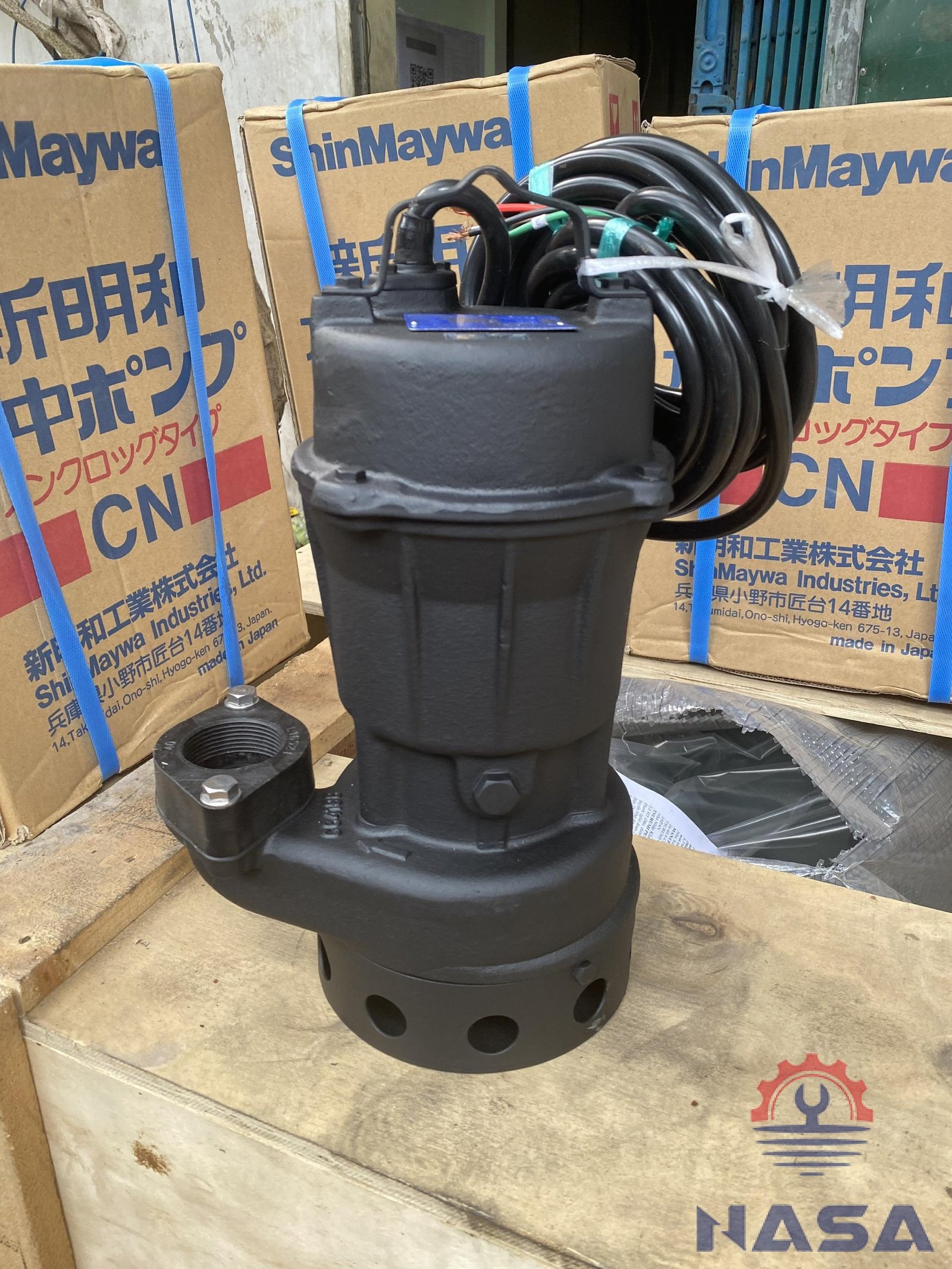 Bơm chìm nước thải Shinmaywa CN401T-MT Máy bơm chìm Shinmaywa CN501