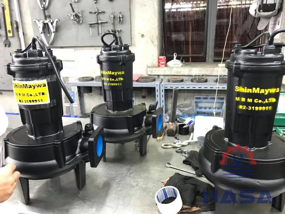 may bom shinmaywa cnl501 Bơm nước thải Shinmaywa CNL 651-P65