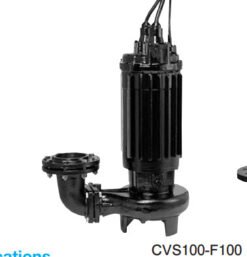 Bơm chìm nước thải Shinmaywa CVS100