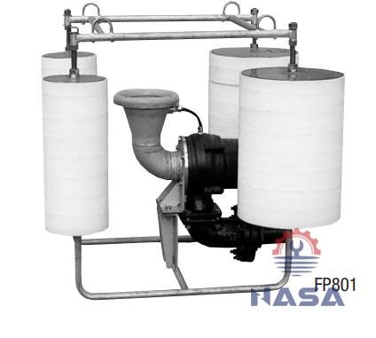 fpmay bom nuoc thai shinmaywa fp501 Bơm phao nước thải Shinmaywa FP50150