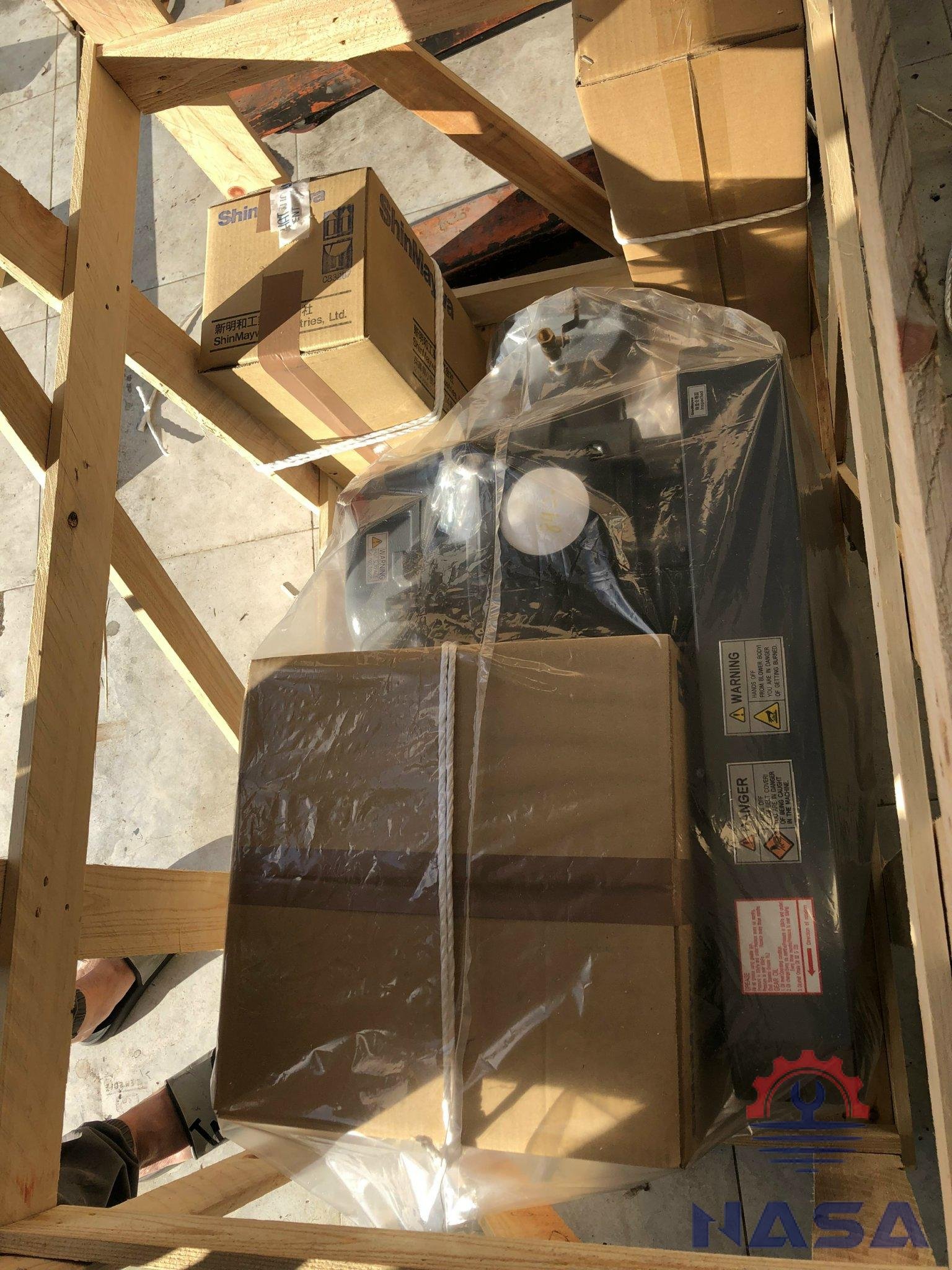 máy thổi khí shinmaywa ars 50-