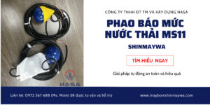 Phao báo mức nước thải MS11 – Giải pháp tự động hoá an toànvà hiệu quả cho hệ thống xử lý nước